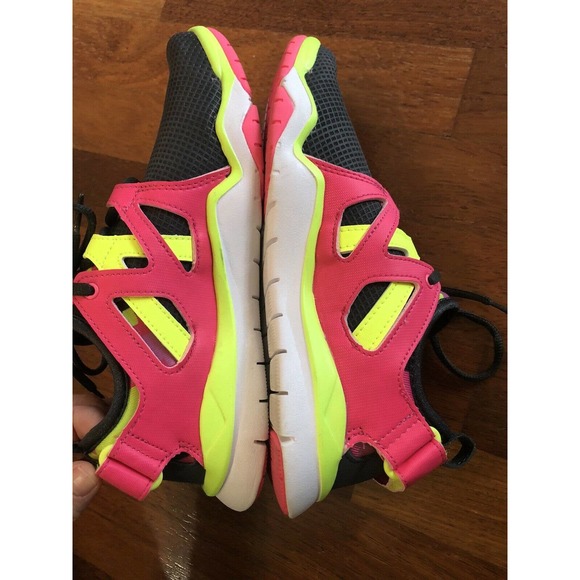 Women's Size 5.5 Reebok Nanoweb ZRated Workout Trainers Shoes Ortholite Bright - Picture 8 of 9